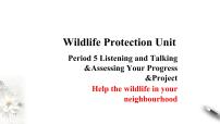 英语必修 第二册Unit 2 Wildlife protection教课内容ppt课件