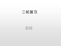 (通用版)高考英语二轮复习课件：名词(含答案)