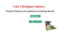 高中英语人教版 (2019)选择性必修 第二册Unit 2 Bridging Cultures教案配套ppt课件