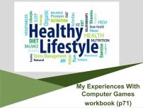 高中英语人教版 (2019)选择性必修 第三册Unit 2 Healthy Lifestyle背景图ppt课件