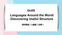 高中人教版 (2019)Unit 5 Languages around the world完美版ppt课件