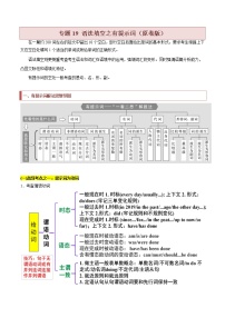 【高考二轮题型复习】2023年高考英语题型精讲精练学案（新高考）——专题19 语法填空之有提示词（原卷版+解析版）