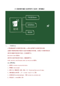 03语法填空之冠词-高考英语三轮冲刺闯关（新高考专用）