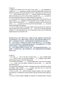 语法填空专练1-3-2023届高三英语二轮专题