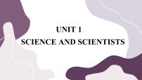 高中英语人教版 (2019)选择性必修 第二册Unit 1 Science and Scientists精品课件ppt