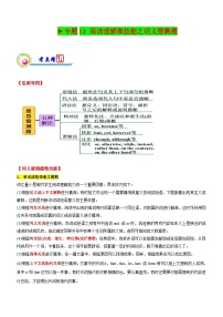 高考英语二轮复习讲练测专题13：阅读理解微技能之词义猜测（含解析）