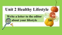 高中英语人教版 (2019)选择性必修 第三册Unit 2 Healthy Lifestyle优秀课件ppt