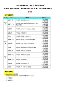 专题19 【培优小题狂练】阅读理解记叙文狂练30篇（五年真题+最新模拟）-2024年新高考英语二轮复习 解析版