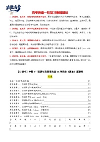 专题07 强调句及易混句型11种用法（清单）--【知识大盘点】2024高考英语一轮复习知识大盘点红宝书