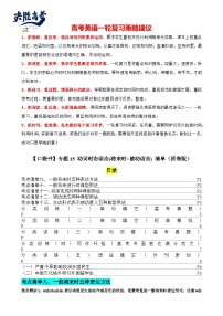 专题15 动词时态语态(将来时 被动语态)（清单）--【知识大盘点】2024高考英语一轮复习知识大盘点红宝书