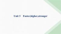 外研版高考英语一轮复习选择性必修第一册 Unit3 Faster,higher,stronger课件