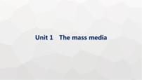 译林版高考英语一轮复习选择性必修第二册Unit1 The mass media课件