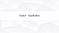 外研版2025届高考英语一轮复习题型组合练Unit6Earthfirst必修第二册课件