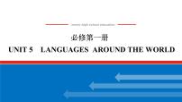 英语人教版 (2019)Unit 5 Languages around the world完美版习题课件ppt