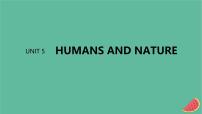 闽粤皖京甘豫2024届高考英语一轮复习必修第二册Unit5HumansandNature课件北师大版