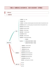 新高考英语二轮复习题型归纳与变式演练专题03 高频语法之动词的时态、语态与语法填空（2份打包，原卷版+解析版）