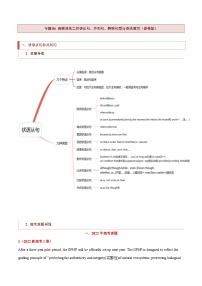 新高考英语二轮复习题型归纳与变式演练专题06 高频语法之状语从句、并列句、特殊句型与语法填空（2份打包，原卷版+解析版）