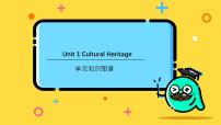 高中英语Unit 1 Cultural Heritage多媒体教学ppt课件