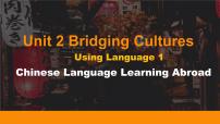 人教版 (2019)选择性必修 第二册Unit 2 Bridging Cultures教案配套ppt课件