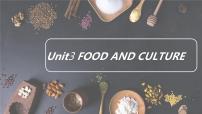 人教版 (2019)选择性必修 第二册Unit 3 Food and Culture教学ppt课件