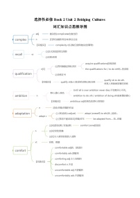 人教版 (2019)选择性必修 第二册Unit 2 Bridging Cultures学案