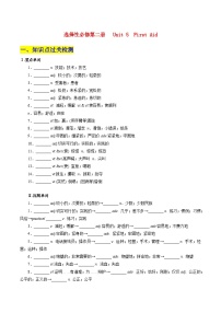 人教版 (2019)选择性必修 第一册Unit 5 Working the Land复习练习题