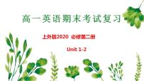01 Unit 1~2 单元语法知识点梳理PPT-2024-2025学年高一英语上学期期末考点（上外版2020必修第二册）