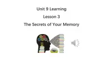 高中北师大版 (2019)Lesson 3 The Secrets of Your Memory集体备课课件ppt