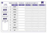 06 高考英语教案_传统文化阅读理解词汇专训_默写本【中国菜】