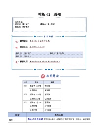 模板02 通知 （答题模板）-2025年高考英语答题技巧与模板构建讲练