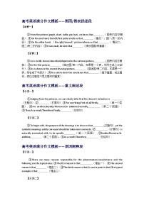 高考英语满分作文模板——各段落经典模板学案