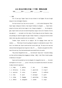 2025届北京市顺义区高三下学期一模英语试题（无答案）