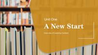 高中英语外研版 (2019)必修 第一册Unit 1 A new start课堂教学课件ppt