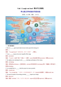 英语选择性必修 第一册Unit 1 Laugh out loud!精品随堂练习题