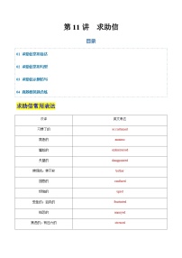 高考英语二轮-求助信（专项训练）（天津专用）（教师版）