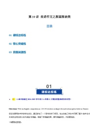 高考英语二轮-英语作文之图画图表类（专项训练）（上海专用）（教师版）