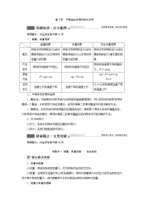 2022届新高考一轮复习人教版 第三章 第3讲　牛顿运动定律的综合应用 学案