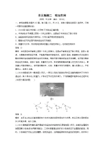 2022届高考物理一轮复习单元检测二　相互作用（解析版）