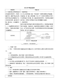 鲁科版（新教材）2022版高考一轮复习第3章运动和力的关系第1讲牛顿运动定律（物理 学案）