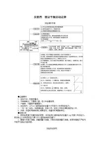 2022届高三统考物理人教版一轮复习学案：实验四 验证牛顿运动定律