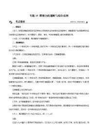 专题15  摩擦力的理解与综合应用课件PPT