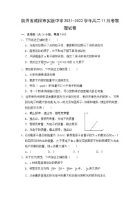 2021-2022学年陕西省咸阳市实验中学高二11月考物理试题（Word版）