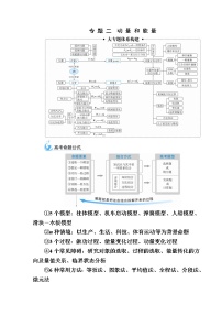 2021届高考物理二轮复习专题二　动量和能量