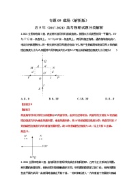 高考物理历年真题-磁场（解析版）