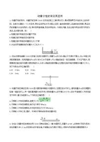 高考物理一轮复习课时练20动量守恒定律及其应用含答案