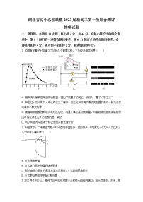 2023湖北省高中名校联盟高三第一次联合测评物理试题（含答案）