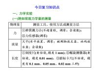 2022-2023年高考物理一轮复习 物理实验课件
