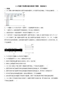 高中物理人教版 (2019)选择性必修 第三册4 氢原子光谱和玻尔的原子模型课前预习课件ppt