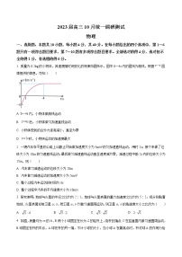 2023届江西省稳派智慧上进高三10月调研考试-物理（word版）