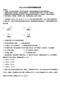 重庆市主城区七校2021-2022学年高考冲刺模拟物理试题含解析